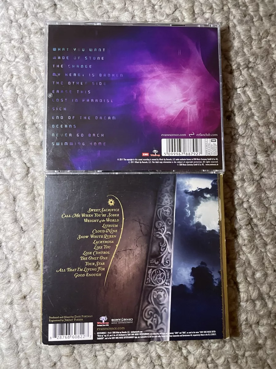 CD: 2x Evanescence – Usato da Reinach AG venduto da trigger7811 2