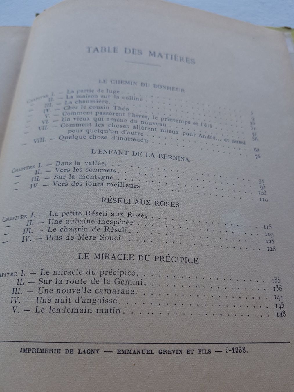Libri: Au pays de Heidi 1938 – Usato da Lausanne venduto da LasloH 3