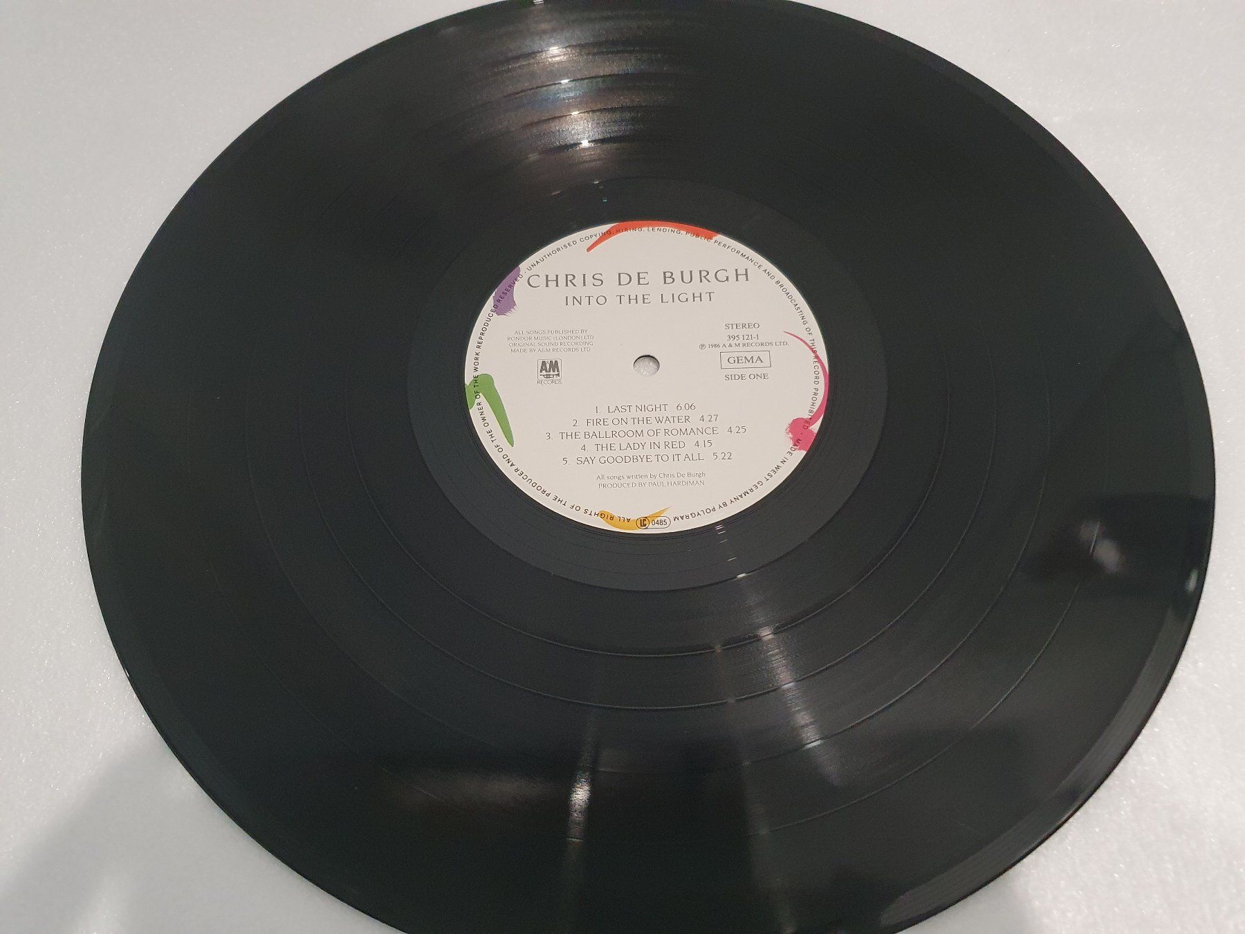 Dischi in vinile: Chris de Burgh – Into The Light – Usato da Uster venduto da Vinyl-Leidenschaft 3
