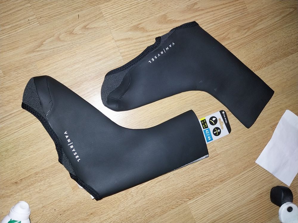 VINTORKY Winter Fahrradschuhe Überzieher - Wasserdicht & Winddicht Mit Reflektorstreifen