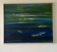 Seerosenbild wie Monets Klassiker