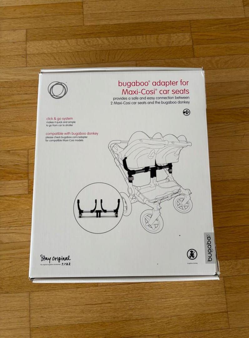 Bugaboo Laufwerke & Adapter: Bugaboo Donkey Twin Adapter Maxi-Cosi used – Neu (gemäss Beschreibung) aus Lengnau BE von Ragaso