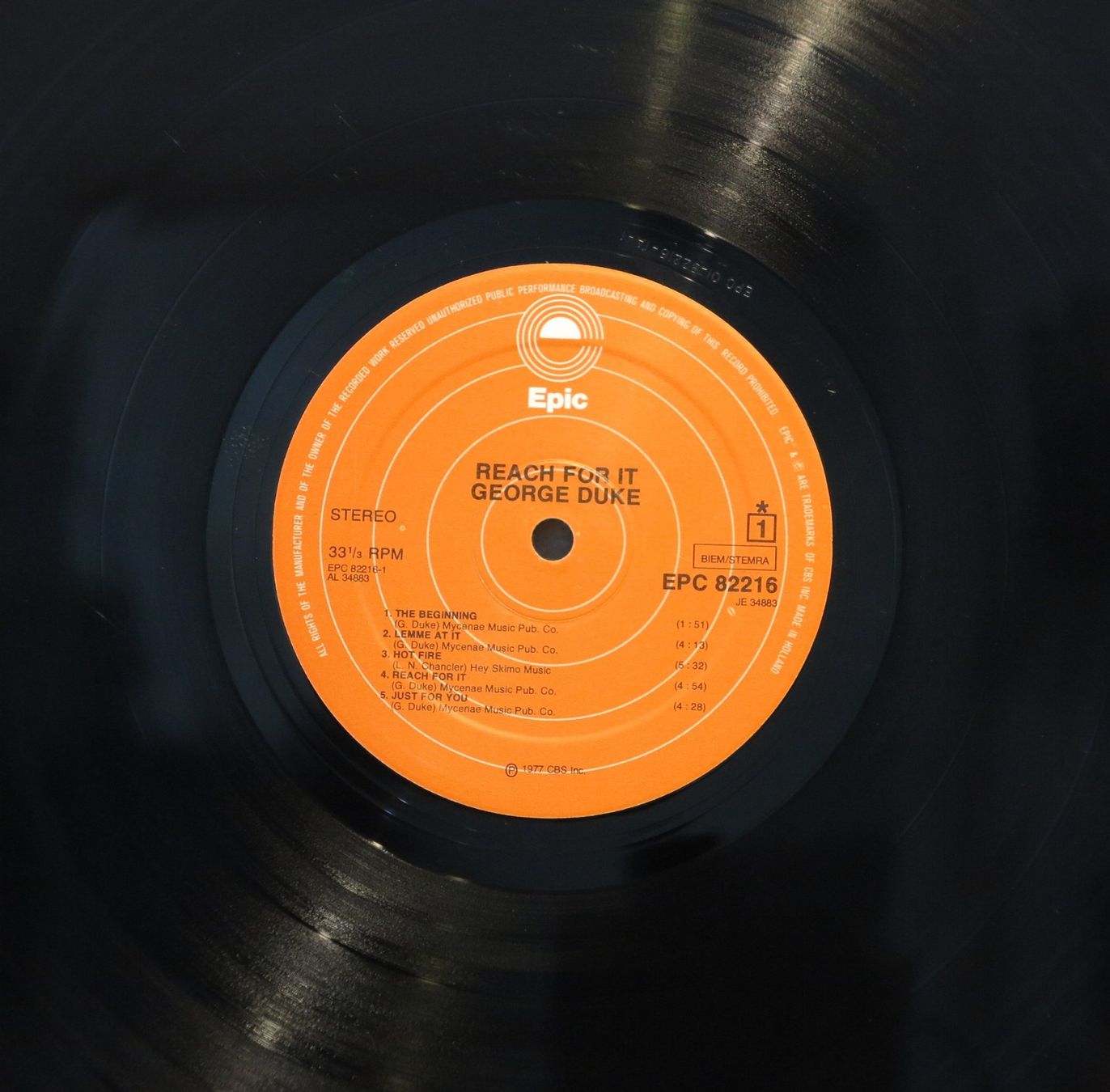 Dischi in vinile: George Duke - Reach for It / LP – Usato da Zürich venduto da Naim60 2