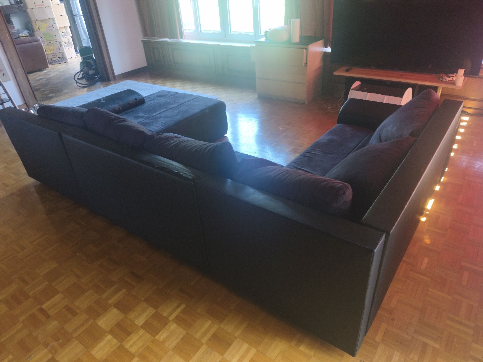 Divani: U-Ecksofa mit Schlaffunktion – Usato da Oberriet SG venduto da zstev 2