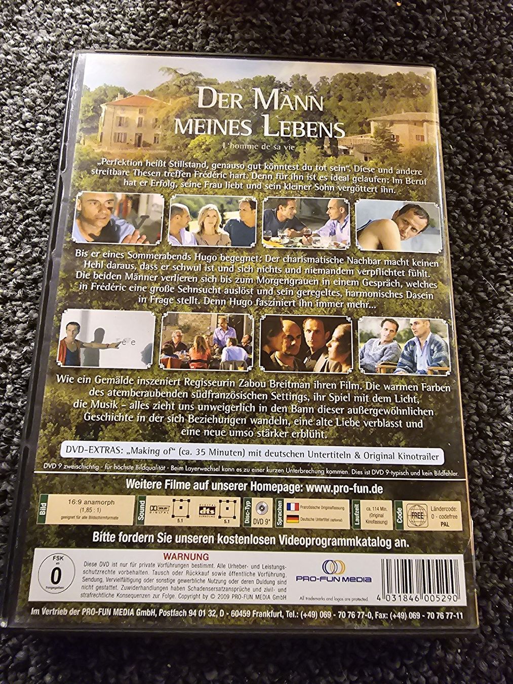Tutti i DVDs: DVD - Der Mann meines Lebens(17591) – Usato da Ruswil venduto da jan_bxl5 1