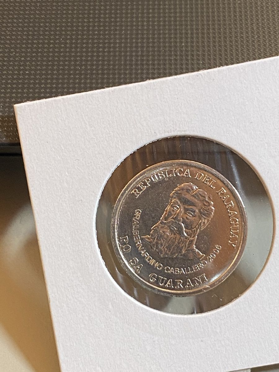 Tutti le monete: Paraguay - 500 Guaranies - 2006 – Usato da Payerne venduto da Mike1682 1