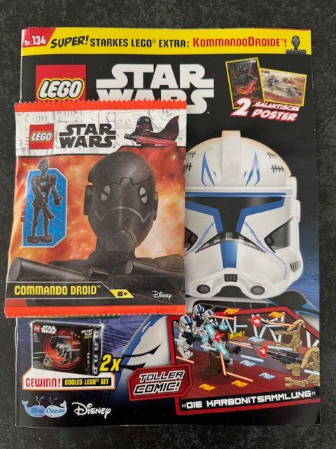 Riviste & Magazine: Lego Star Wars Nr. 134, inkl. Minifigur Commando Droid – Nuovo (secondo la descrizione) da Aesch BL venduto da lupolino225