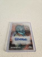 Carta Autografata Star Wars Greedo Paul Blake Topps Chrome