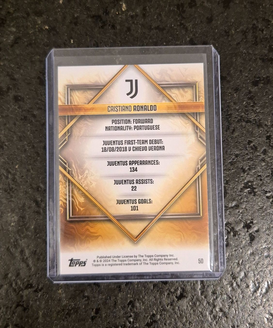 Topps Carte collezionabili: Cristiano Ronaldo - Juventus - Topps – Nuovo (secondo la descrizione) da Burg AG venduto da Danoe 1