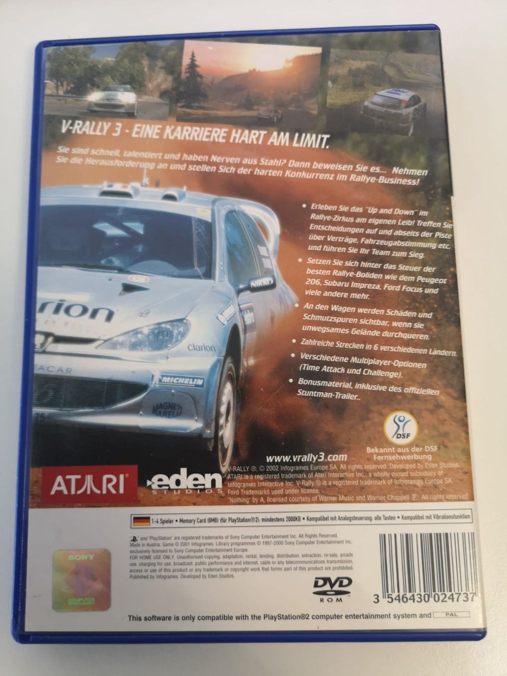 Giochi: V-Rally 3 (PS2) – Usato da Herisau venduto da Seyashop_2 2