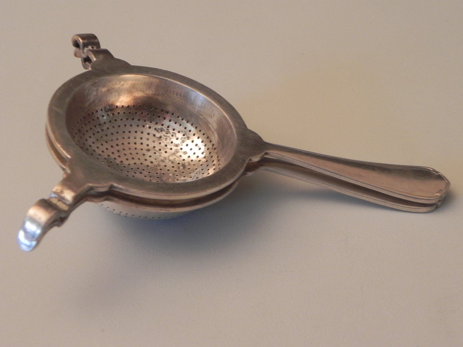 Christofle Set di piatti: 2 Teesieb/Teefilter CHRISTOFLE Paris – Usato da Minusio venduto da Lory64 7