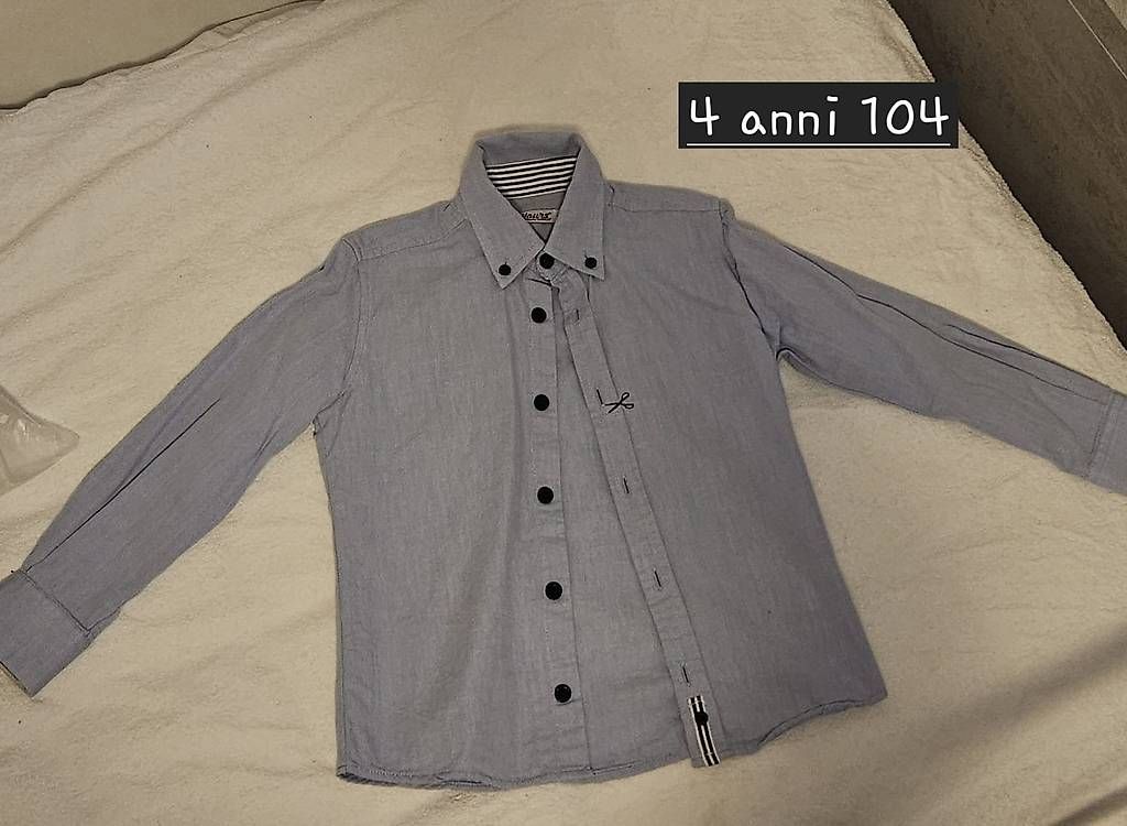 Chemises, T-shirts & Polos: Camicia bimbo 4 anni – D'occasion à Locarno par Enzo1985