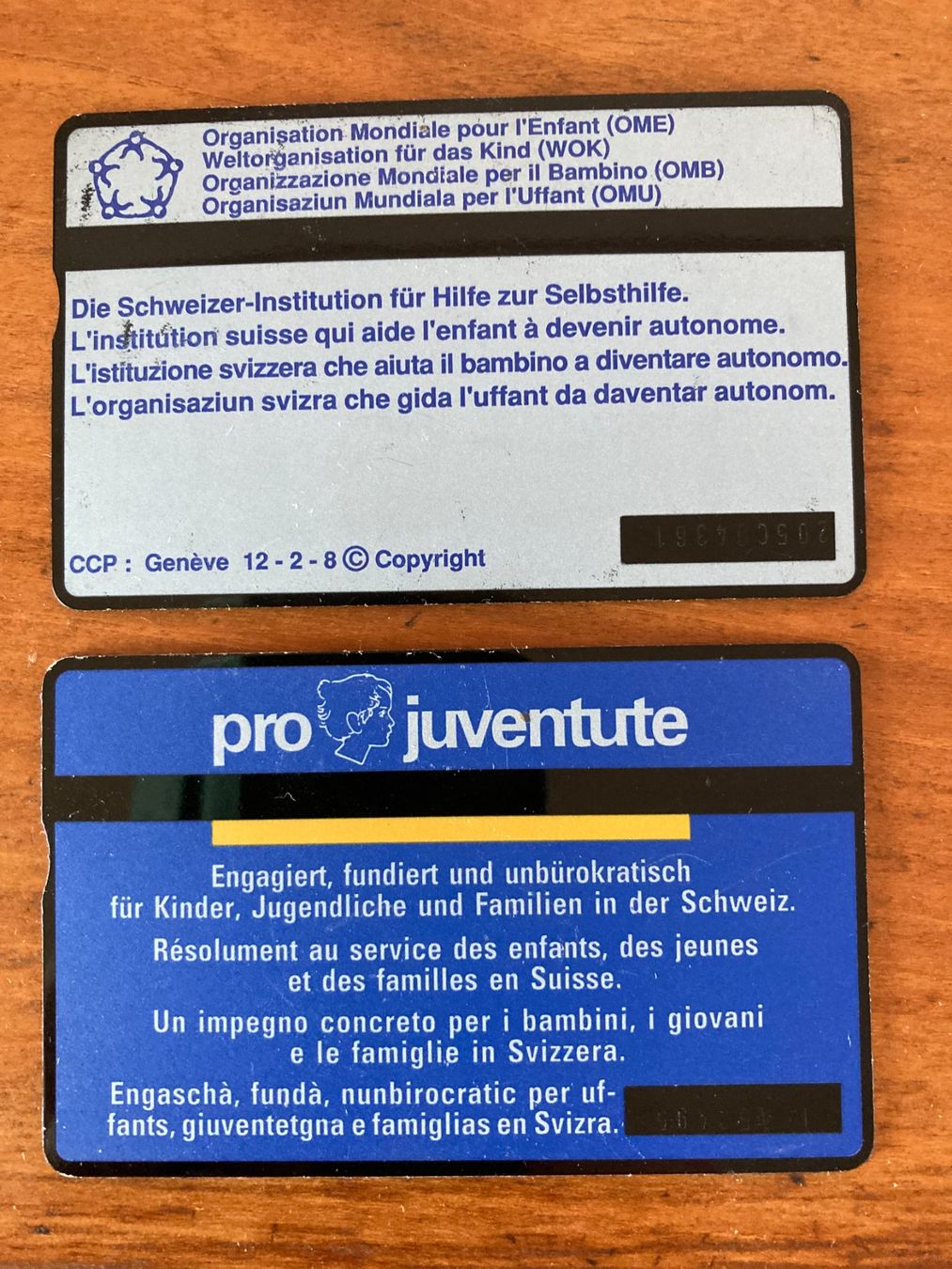 Schede telefoniche: 2 Taxkarten Telefonkarten – Usato da Subingen venduto da ArtBead 1