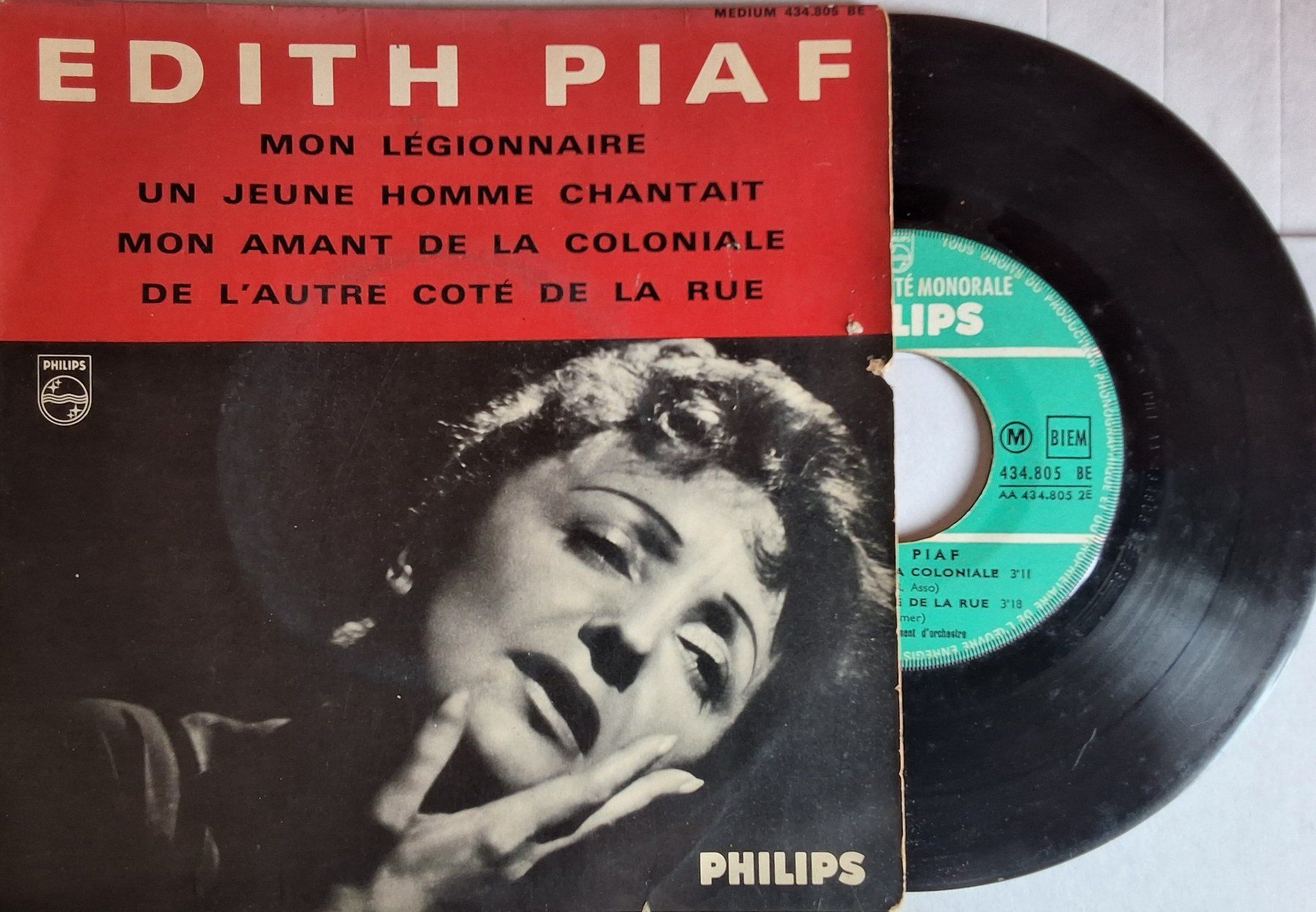 Dischi in vinile: Vinyl single  - Edith Piaf  - Mon Légionnaire  - Fr 63 – Usato da Villeret venduto da Fil11