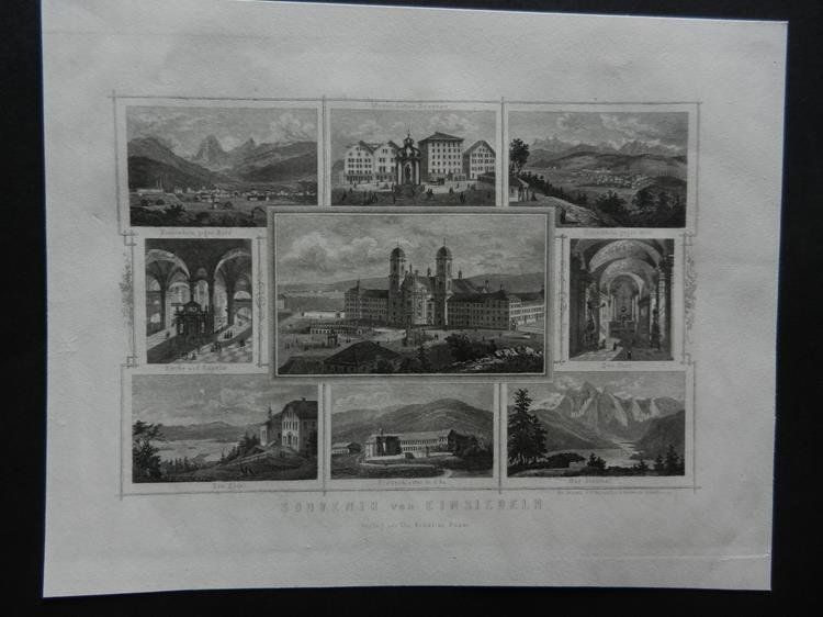 Gravures: Souvenir Einsiedeln – D'occasion à Risch par Rischli15
