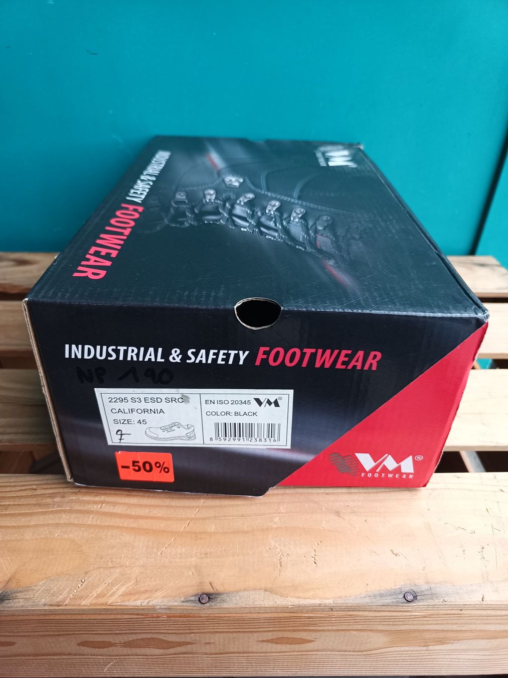 Scarpe da uomo: VM Sicherheitsschuhe S3 ESD SRC 45 – Nuovo e nell'imballaggio originale da Oberegg venduto da 19franzi94 7