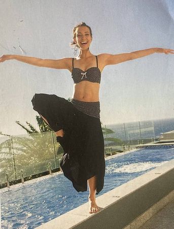 Bikini mit Strandrock, Gr. 38