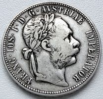 1 Florin 1880 – Franz Joseph I. – Österreich-Ungarn – Silber