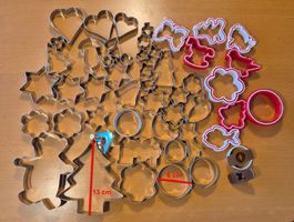 50 Ausstechformen für Guetzli