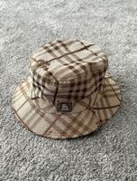 Burberry Bucket Hat / Fischerhut, beige kariert, Top!