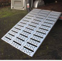 + Auffahrrampe Rampe 215cm 3 fach faltbar 1020 kg