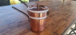 Bain marie cuivre / porcelaine