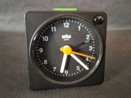 Klein Braun BC02XB Quartz Reise Wecker Analogik mit Licht