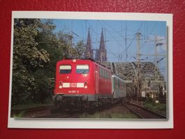 AK Bahn Deutschland Personenzug Lokomotive 141 093-1
