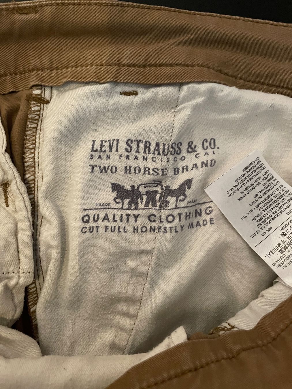Levi's Jeans: Levi Strauss Jeans braun W33 L34 – Usato da Niederhasli venduto da MT660 4