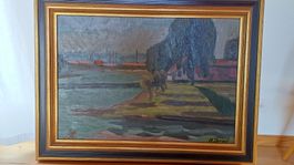 Donze Numa (1885-1952) Basel/Riehen. Schweizer Maler.