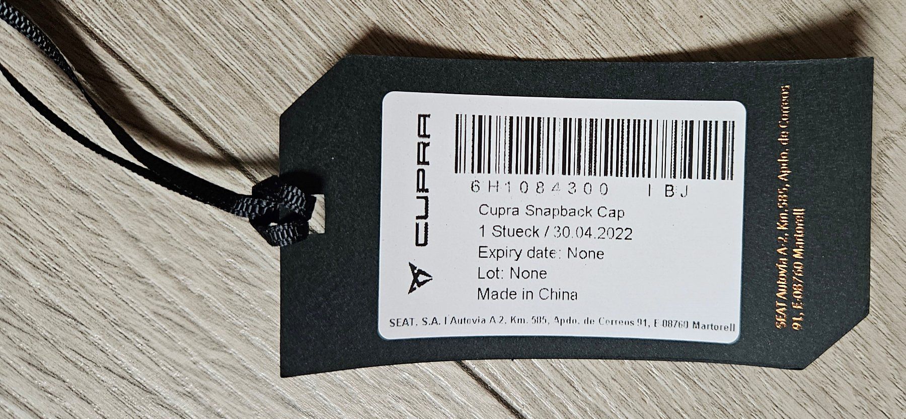 Copricapi, berretti & cappellini: Cupra Cap Baseballcap Hut – Nuovo (secondo la descrizione) da Brittnau venduto da leroyjethro 2