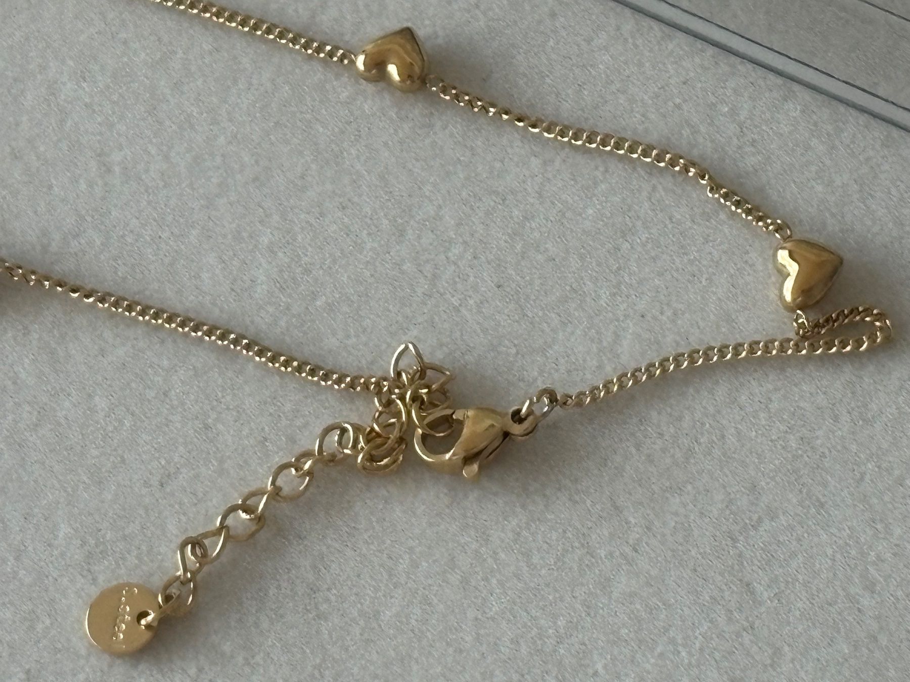Ketten: Luxus Elegante Edelsthal Kette Farbe : Gold/ Silber – Neu (gemäss Beschreibung) aus Biel-Bienne von Roserosse13 6