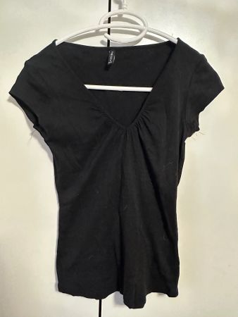 Damen T-Shirt Amisu schwarz Grösse XS