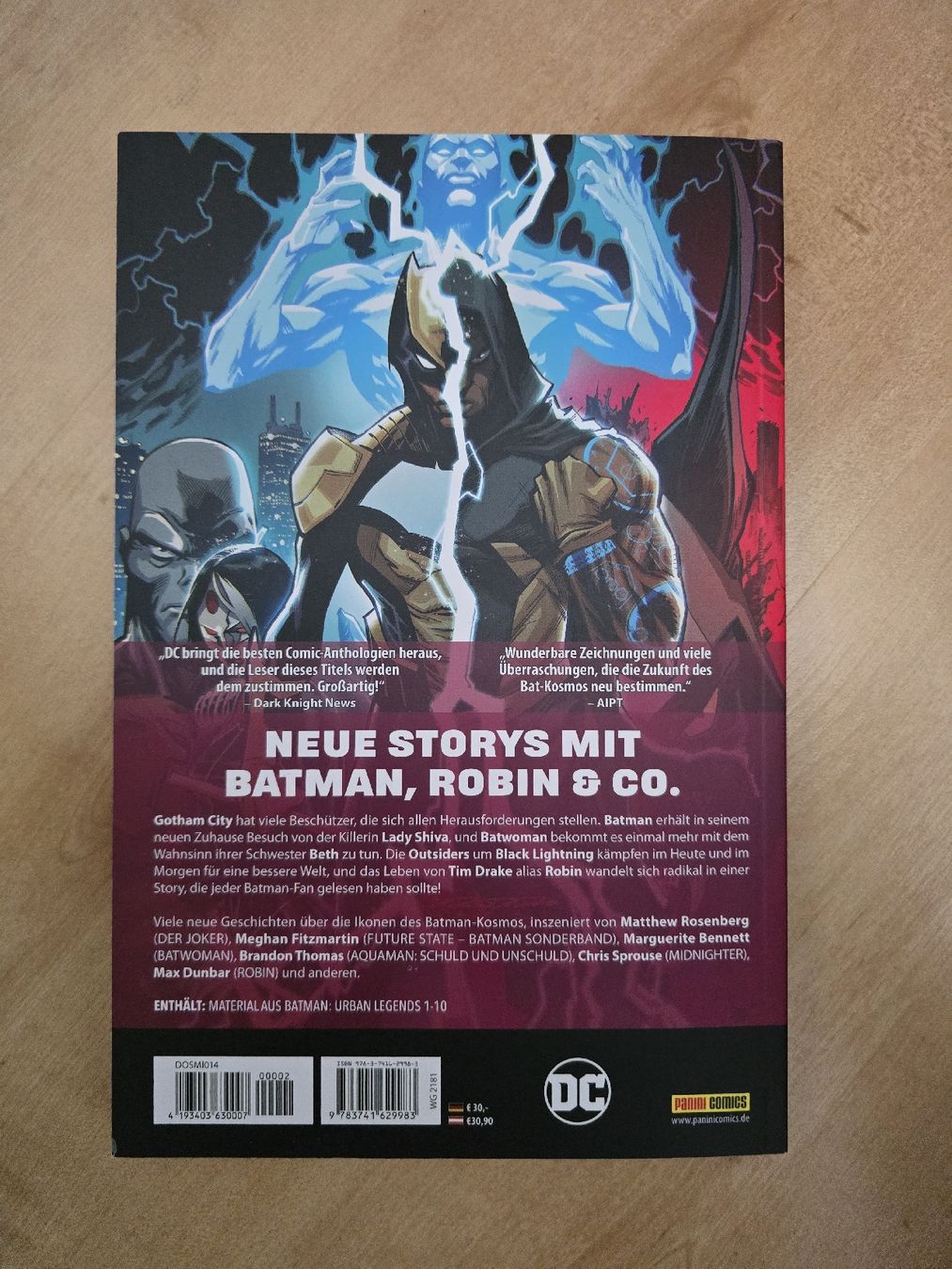 Comics: Batman Urban Legends Gothams Dunkle Helden Comic novel – Gebraucht aus Zürich von hea_sxv7 1