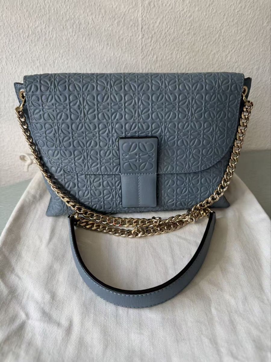 Loewe Borse da donna: Ledertasche Loewe Grau Damen  Tasche  – Usato da Zürich venduto da yag_5xzd 1