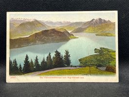 Der Vierwaldstättersee vom Rigi-Känzeli aus.