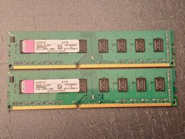 2x 2 GB Kingston DDR3 1333 MHz 10600U RAM Kit
