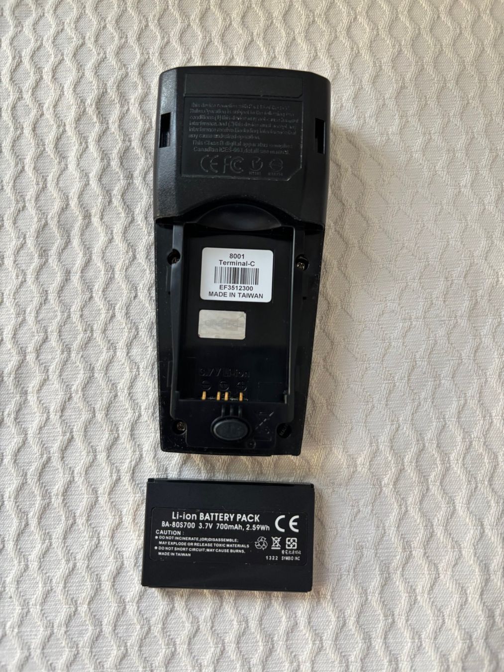 Scanner: Mobiler Barcodescanner Elcode 8001 Terminal - C – Usato da Einigen venduto da Medicom-Pharma 1