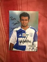 Autogrammkarte Javier Villarreal GC Zürich signiert