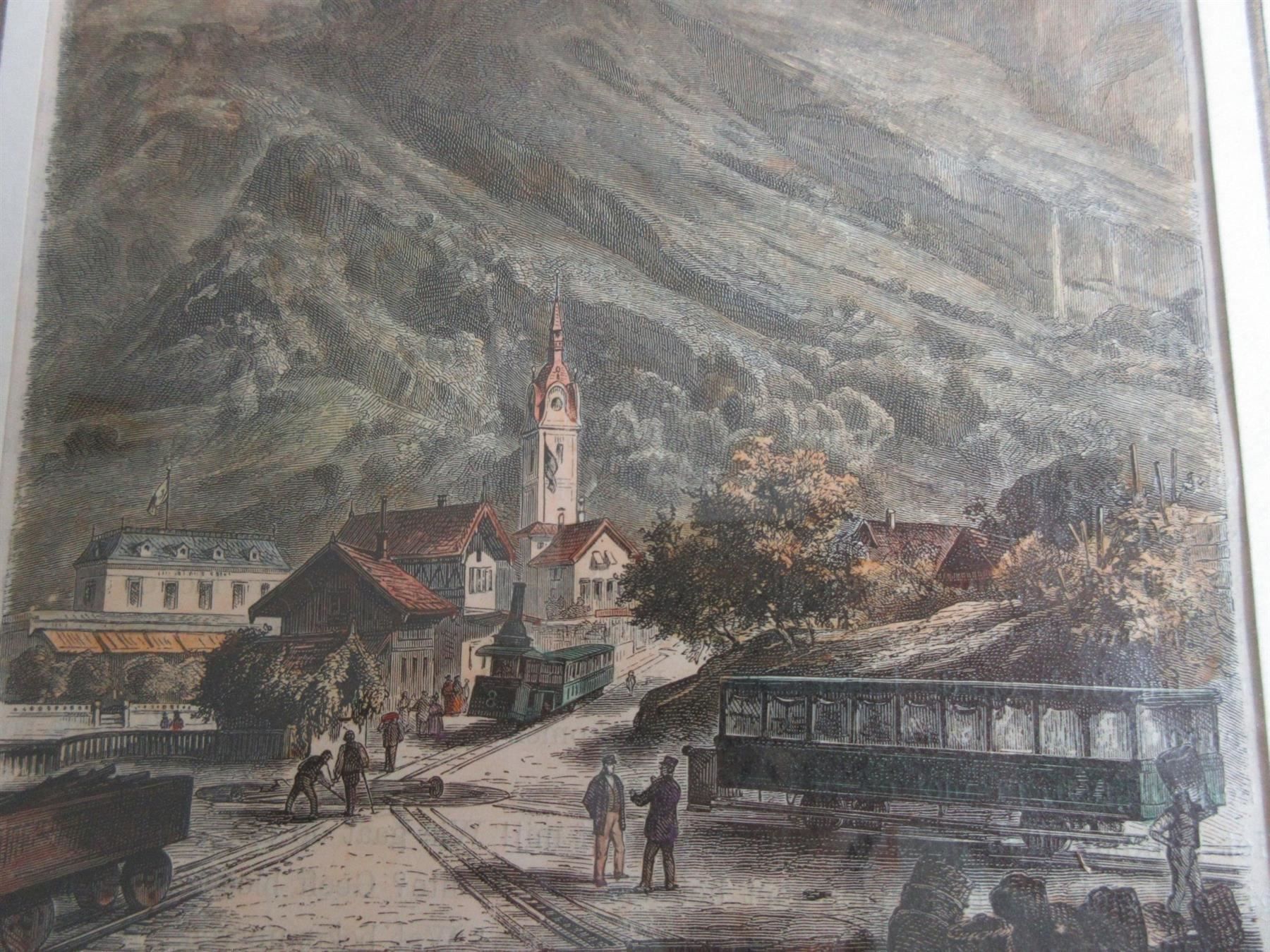 Stiche: Viznau Holzstich 1880 – Gebraucht aus Binningen von tempipassati 3