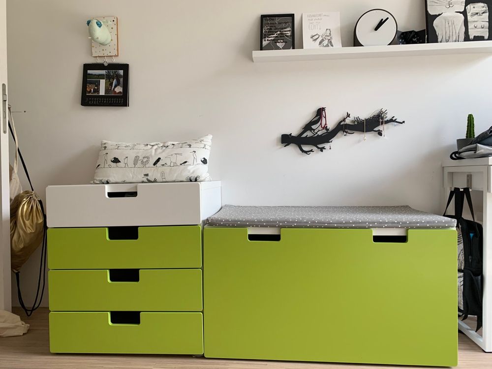 2 Kommoden und 2 Bänke mit Schublade von IKEA Stuva Kaufen auf Ricardo
