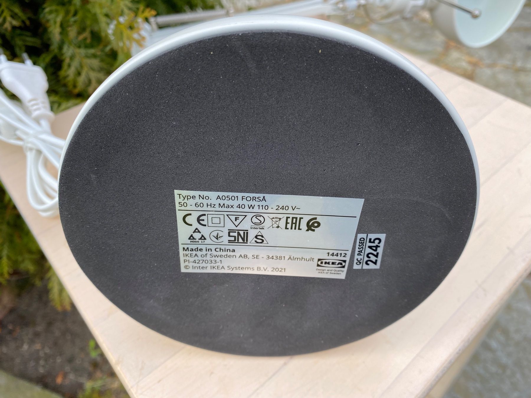 Ikea Lampade: Ikea Forsa Tischlampe – Usato da Feldbach venduto da Olive1 8