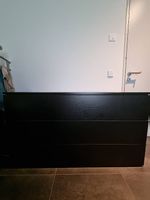 Cassettiera nera, 3 cassetti, stile moderno, ottimo stato...