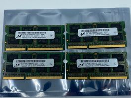 2GB 2Rxx8 PC3 8500S Notebook Memory