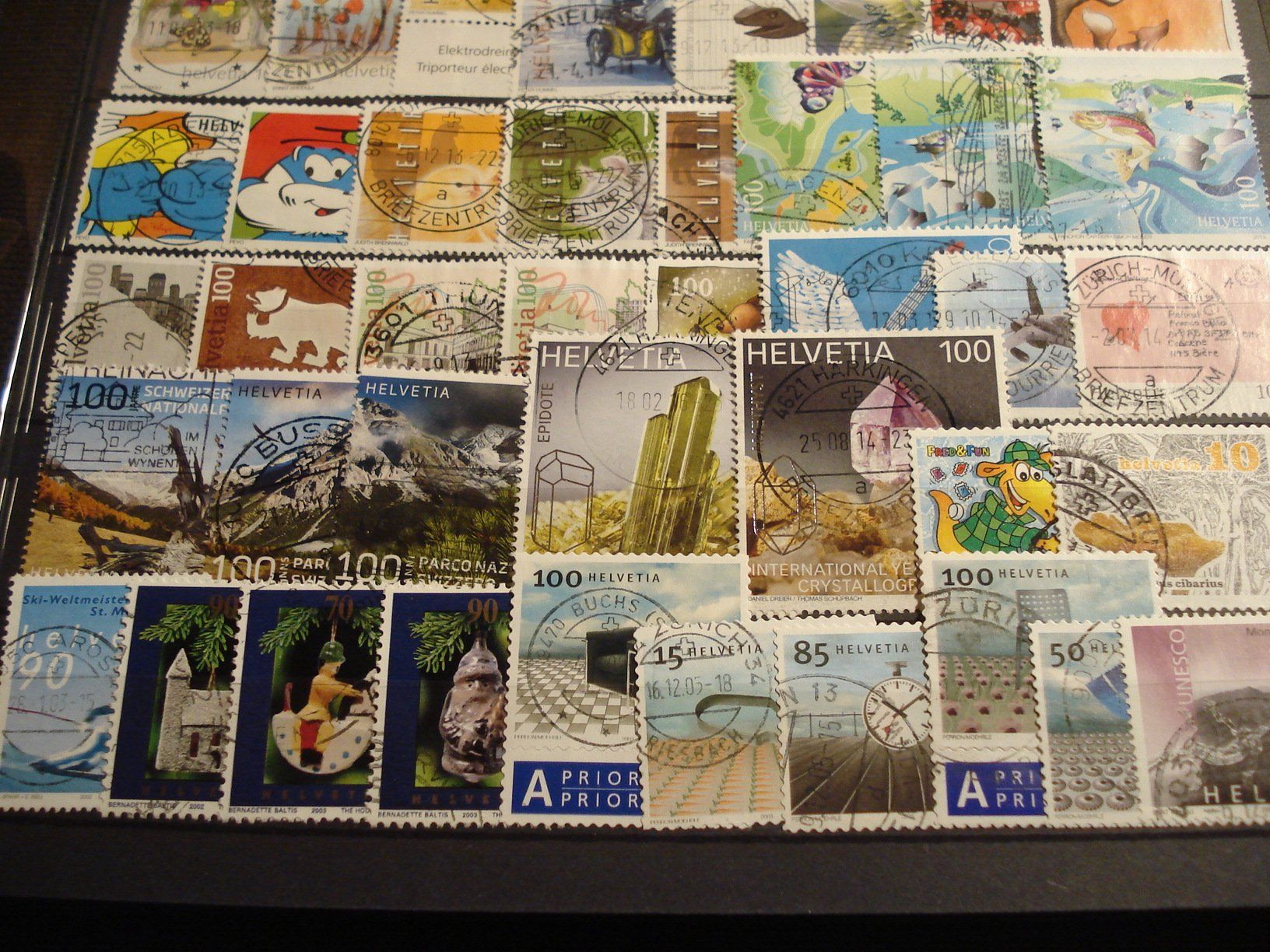 Tous les timbres: Lot moderne Schweiz, gestempelt – D'occasion à Niederwil AG par morostahu 2