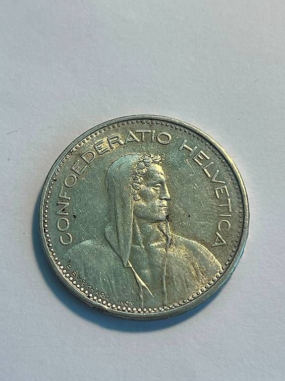 Alle Münzen: 5 Franken 1966  Silber – Gebraucht aus Würenlos von mas_j5pf 1