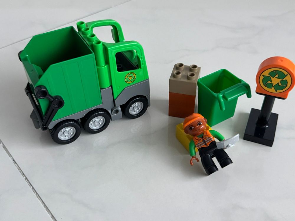 Lego Duplo 4659 - Grüner Lastwagen mit Recycling Figur Top! (Gebraucht ...