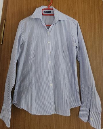 Chemise rayée bleu et blanc Mr. Kenzy taille M/L 