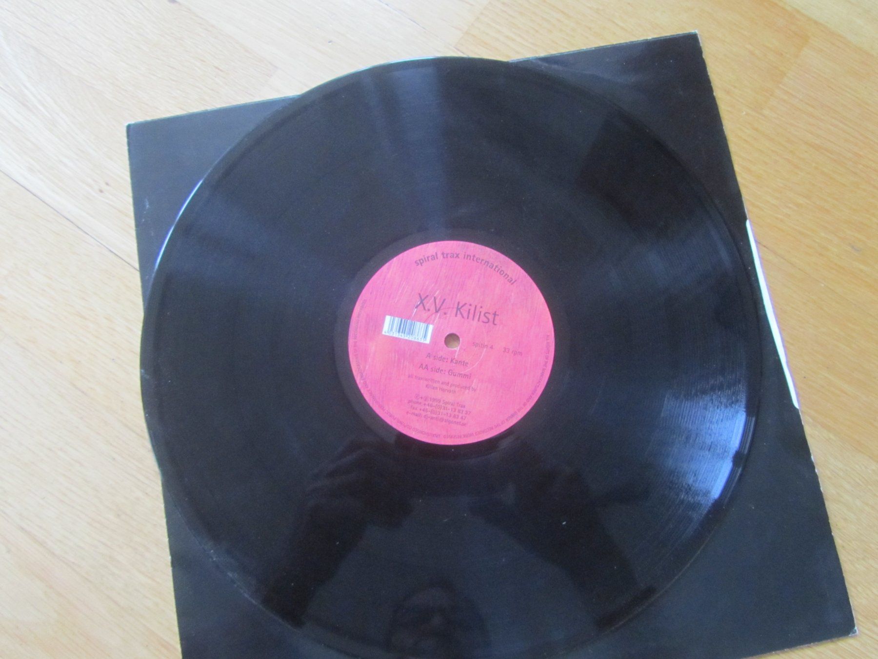 Dischi in vinile: X.V. Kilist - Spitin 4 – Usato da Seengen venduto da mikelele 1