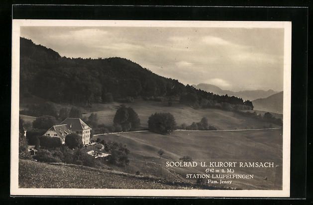 Cartoline postali: Läufelfingen, Soolbad und Kurort Ramsac – Usato da Berlin venduto da bartko-reher